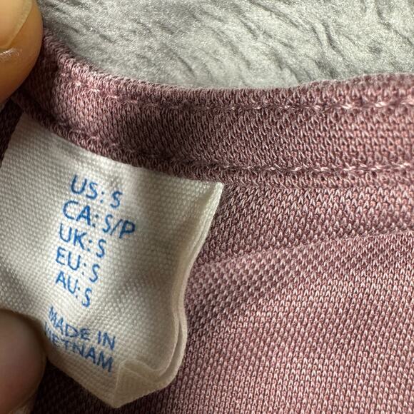 Sigrid Olsen Modal T Shirt Shift Dress Womens S Mauve Pink Super Soft Sleeveless - Picture 3 of 7